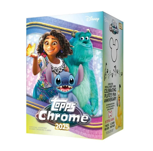 2025 Topps Chrome Disney Blaster Box Sealed