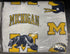 Vintage Michigan Wolverines 60 X 90 In Blanket Never Opened