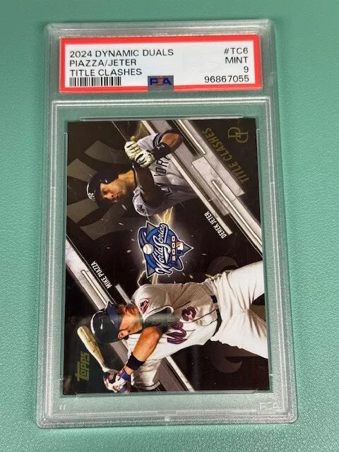 2024 Dynamic Duals PIAZZA/JETER Mint 9 #TC6 Trading Card