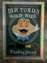 Topps Disneyland 70th Foil Posters #P-3 Mr. Toad’s Wild Ride Card SP Rare