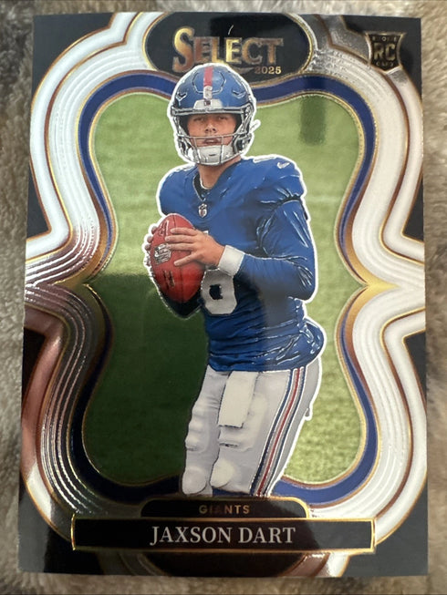 Jaxson Dart 2025 Panini Select Suite Level RC #393 Giants