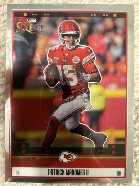 2025 Panini Select Football Patrick Mahomes II Score Select Throwback #6