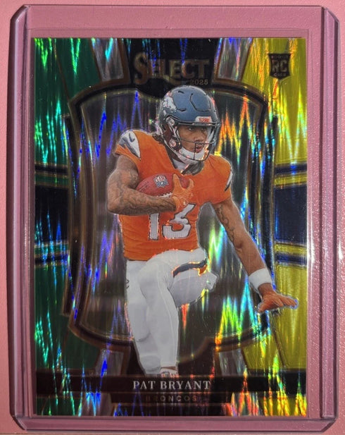 2025 Panini Select - Pat Bryant #112 Copper Shock Premier Level Prizm #/399 (RC)