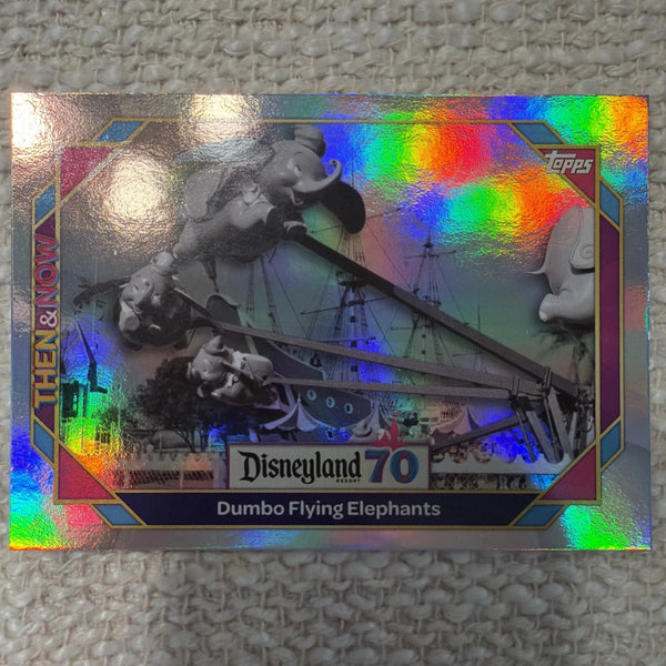 Disney 70th Anniversary 2025 Dumbo Flying Elephants #33 Refractor