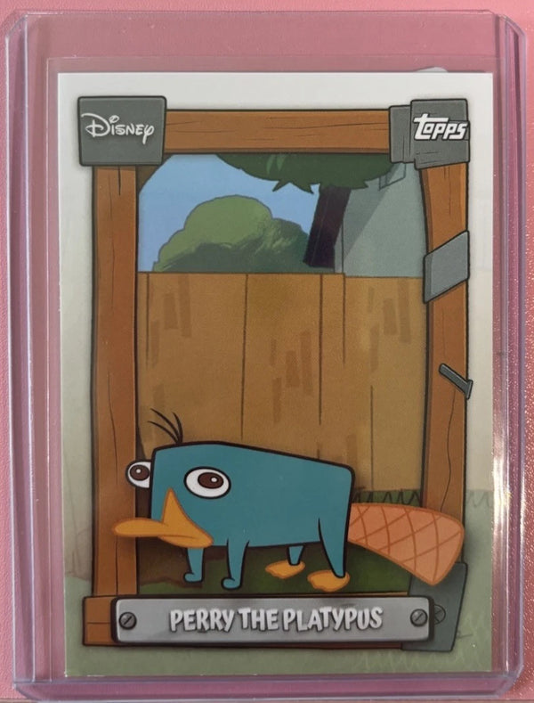 2026 Topps Disney Neon - Phineas and Ferb - Perry the platypus p&f -5