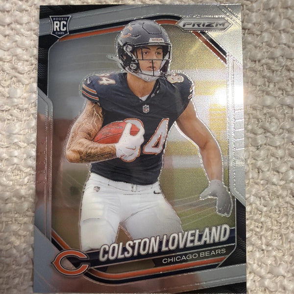 2025 Panini Prizm - Rookies Colston Loveland #319 Silver Prizm (RC)