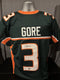 Miami Hurricanes Frank Gore Signed Custom Jersey Beckett COA