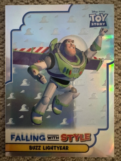 2025 Topps 30 Years of Toy Story Falling With Style #FWS-8 Buzz lightyear