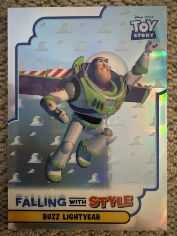 2025 Topps 30 Years of Toy Story Falling With Style #FWS-8 Buzz lightyear