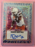 2025 Leaf Vivid - Damien Martinez /8 Auto Green Shimmer - Miami Hurricanes