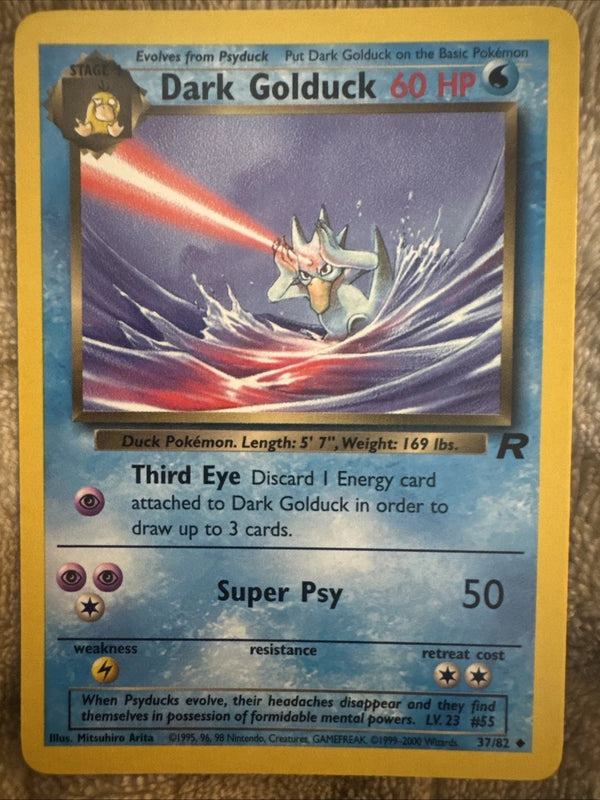 Dark Golduck 37/82 Team Rocket Regular