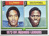 1973 Topps OJ Simpson John Brockington 1973 NFL Rushing Leaders #328