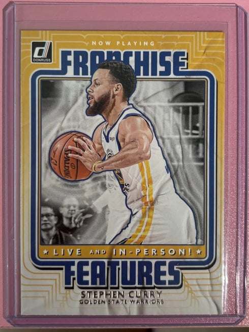 2020-21 Panini Donruss - Franchise Features Stephen Curry #10 Golden State