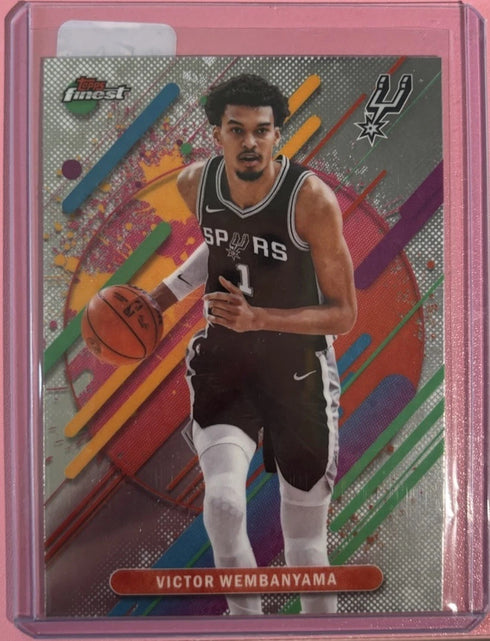 25-26 Topps Finest Victor Wembanyama Refractor Rare #264 San Antonio Spurs