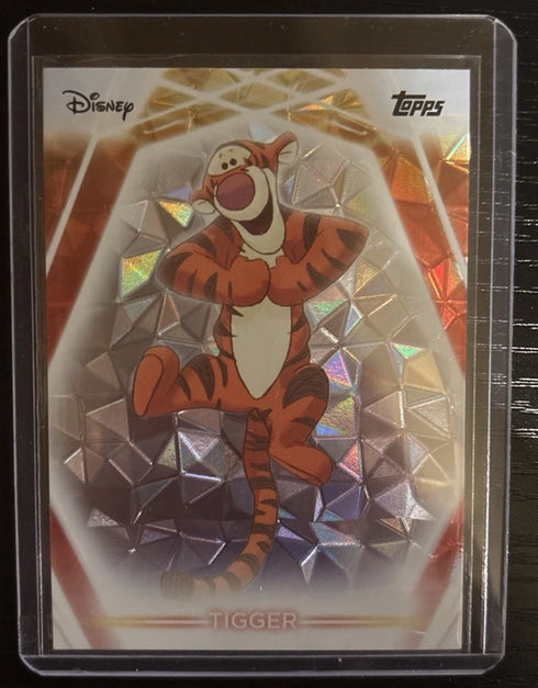 Topps Disney 100 Tigger Prism Parallel Non-Sport Trading Card #7 2026