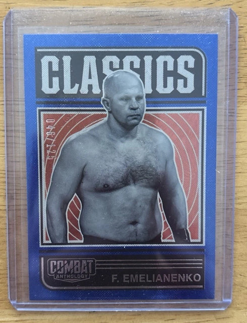 2025 Panini Combat Anthology #6 Fedor Emelianenko Classics