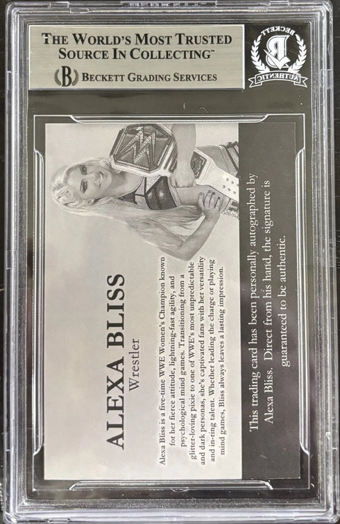 Custom Trading Card Alexa Bliss
