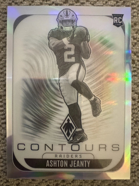 2025 Panini Phoenix - Contours Ashton Jeanty #17 (RC)