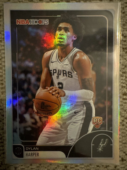 2025-26 Topps NBA HOOPS- Dylan Harper #1 (RC) San Antonio Spurs