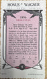 Honus Wagner 1984 Art Card Series
