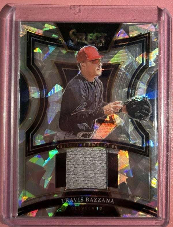 Panini 2025 Select Travis Bazzana Selective Swatches Prizm #SS-TB Cleveland
