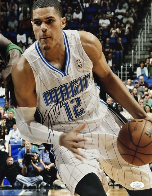Orlando Magic Tobias Harris Signed 11x14 Close Up JSA COA