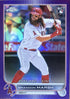 2022 Topps Chrome Brandon Marsh Los Angeles Angels Rookie Refractor #USC188