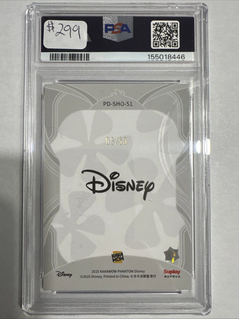 2025 Kakawow Disney Stitch Stitch-orange /50 #51 GEM MT 10