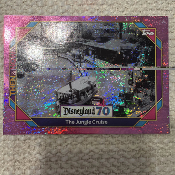 Topps Disneyland 70th Jungle Cruise Disneyland Exclusive Purple Glitter #9