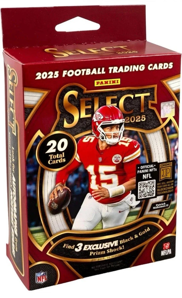 2025 Panini Select Football Trading Cards Hanger Box