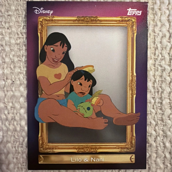 Topps Disney Lilo & Stitch Family Frames Insert Card #FF-22 Lilo & Nani