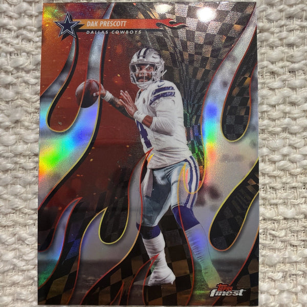2025 Topps Finest NFL - Dak Prescott #T-14 Torchers - Dallas Cowboys