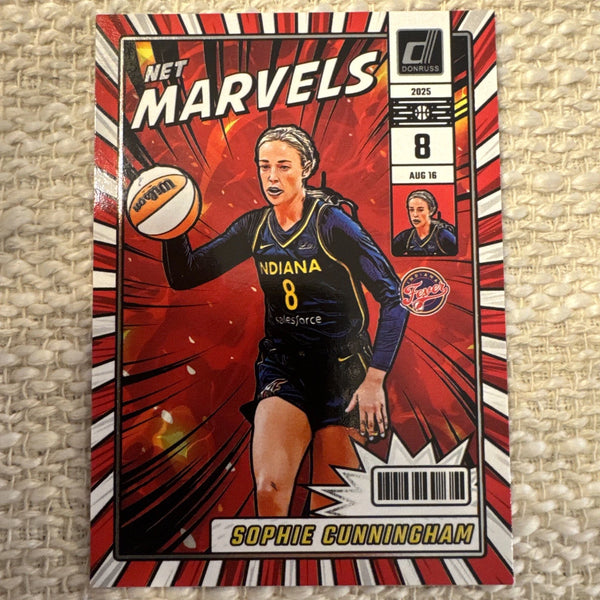 Sophie Cunningjam 2025 Panini Donruss WNBA Net Marvels #11