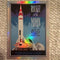 Topps 2025 Disneyland 70th Rocket to the Moon Tomorrowland P-8 Foil Poster Card