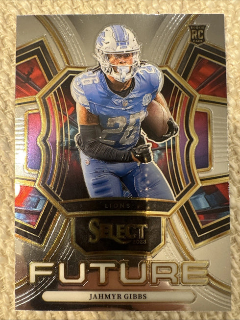 2023 Panini Select #FUT-JGI JAHMYR GIBBS Rookie Select Future (RC) Detroit Lions