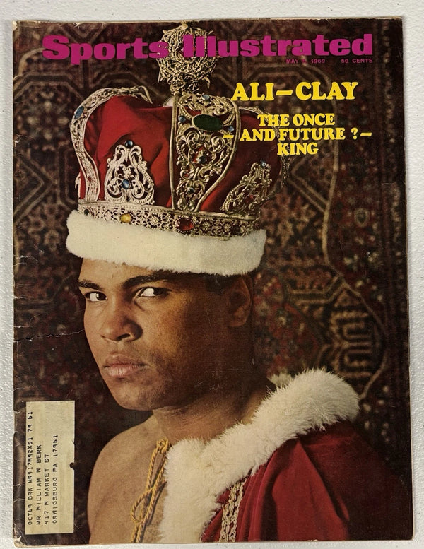 Sports Illustrated Muhammad Ali Cassius Clay May 5 1969 Issue