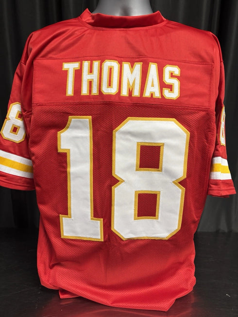Custom Unsigned Emmitt Thomas Red Jersey XL