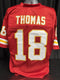 Custom Unsigned Emmitt Thomas Red Jersey XL