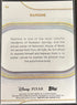2025 Topps Chrome Disney #52 Ramone Yellow Mini-Diamonds