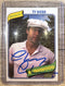 Chevy Chase Signed Ty Webb Autograph Card Bushwood Caddyshack SWAU COA