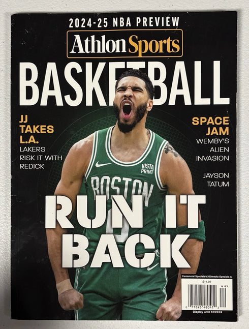 Athlon Sports 2024-25 NBA Preview Jayson Tatum Boston Celtics Issue