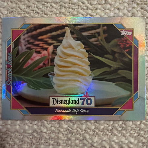 2025 Topps Disneyland 70th - Pineapple Soft Serve #107 Holo