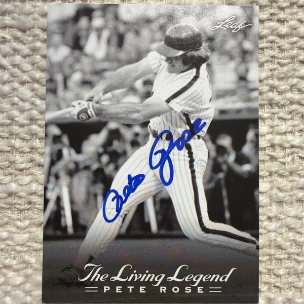 2012 Leaf - Pete Rose The Living Legend - Autographs Pete Rose #36 w/ JSA COA