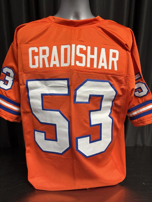 Custom Unsigned Randy Gradishar Orange Jersey XL