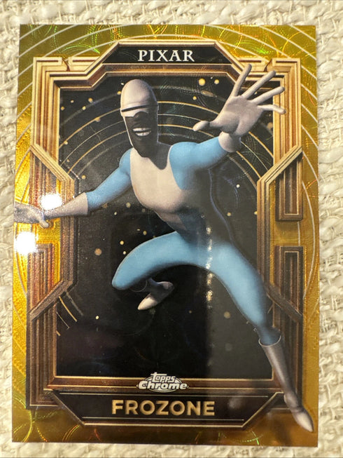 2025 Topps Pixar Gold Frozone #31