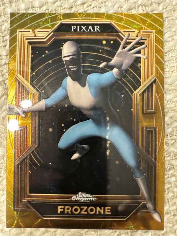 2025 Topps Pixar Gold Frozone #31