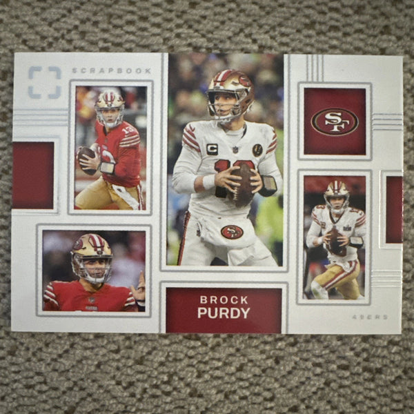 2025 Panini Photogenic Scrapbook Brock Purdy 49ers