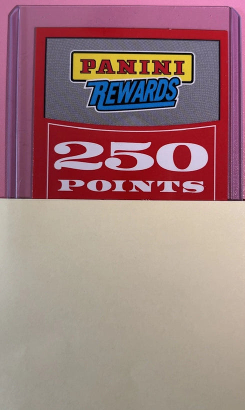 3050 Points Panini Rewards Redemption 12 Cards