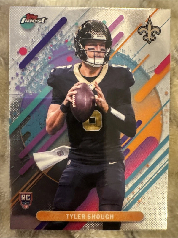 2025 Topps Finest Tyler Shough RARE RC #203