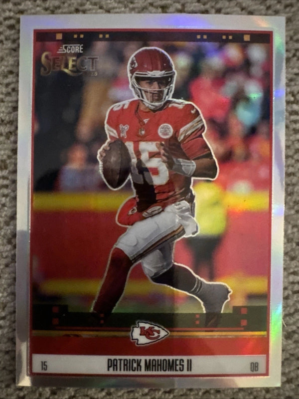 Panini Select Prizm Score Select Throwback Patrick Mahomes II #6 Chiefs 2025